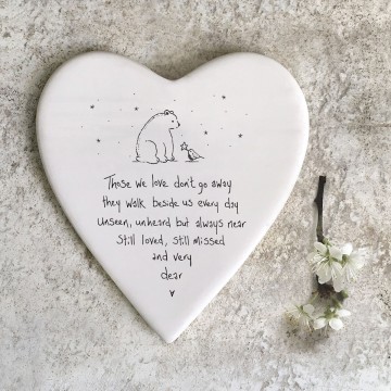 Heart Coaster | Those we love don’t go away Heart Coaster | Those we love don’t go away